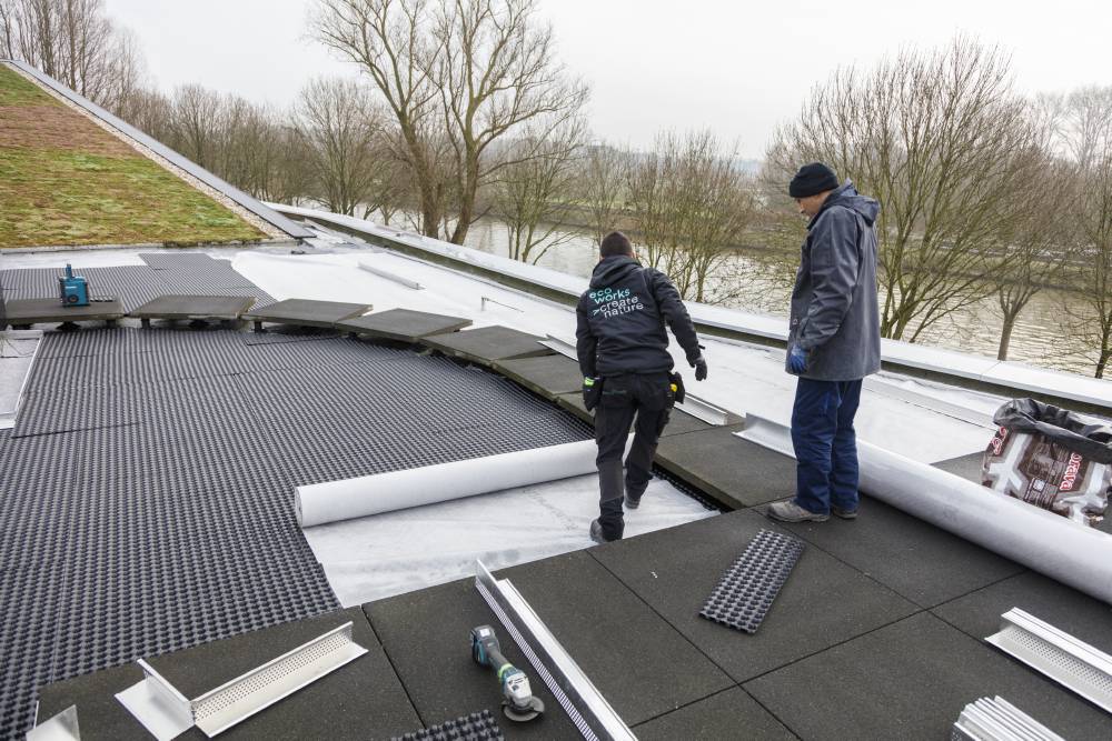 Optigrün Benelux intensief groendak