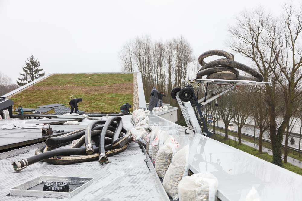 Optigrün Benelux intensief groendak