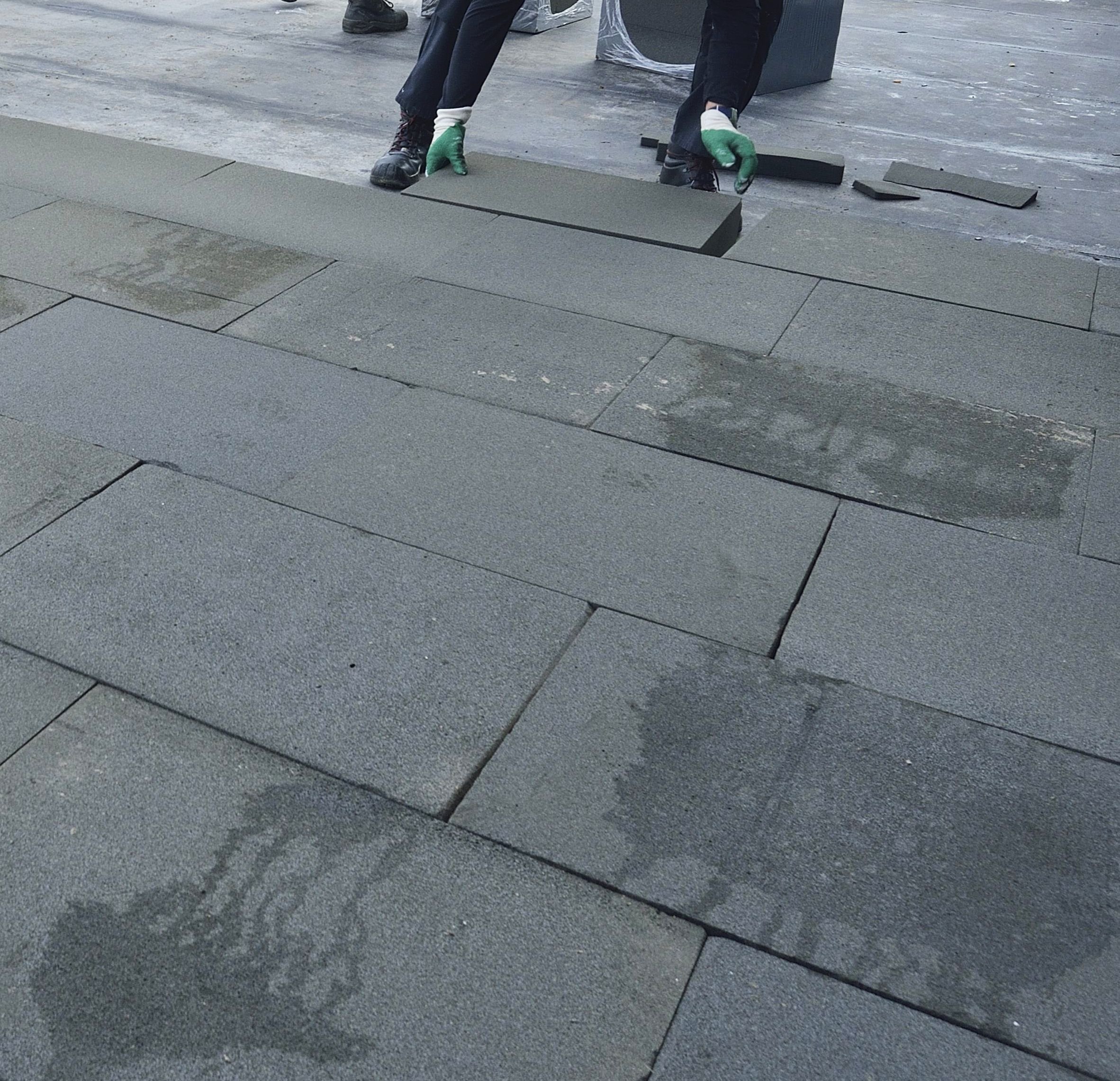 Foamglas duurzame ontwikkeling installeren