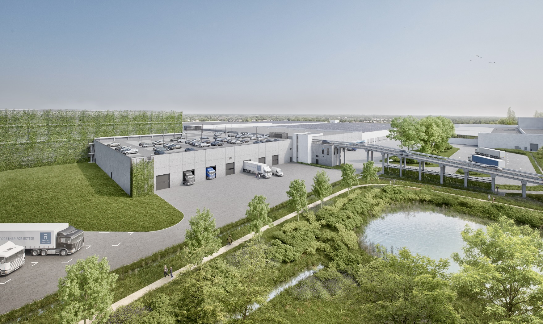 Uitbreiding campus Reynaers Aluminium