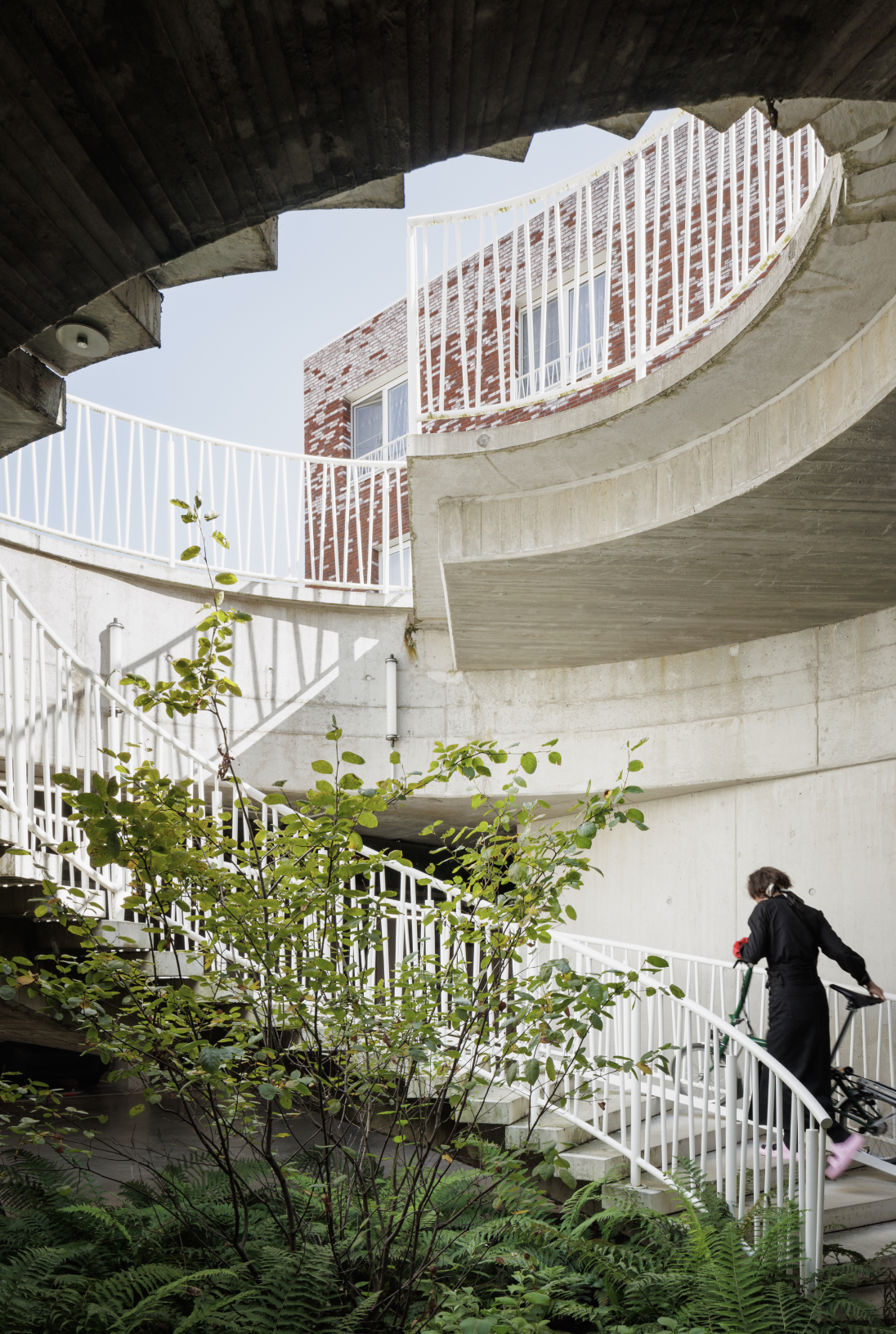 Uitsparing ondergrondse parking bold architecten Mortsel