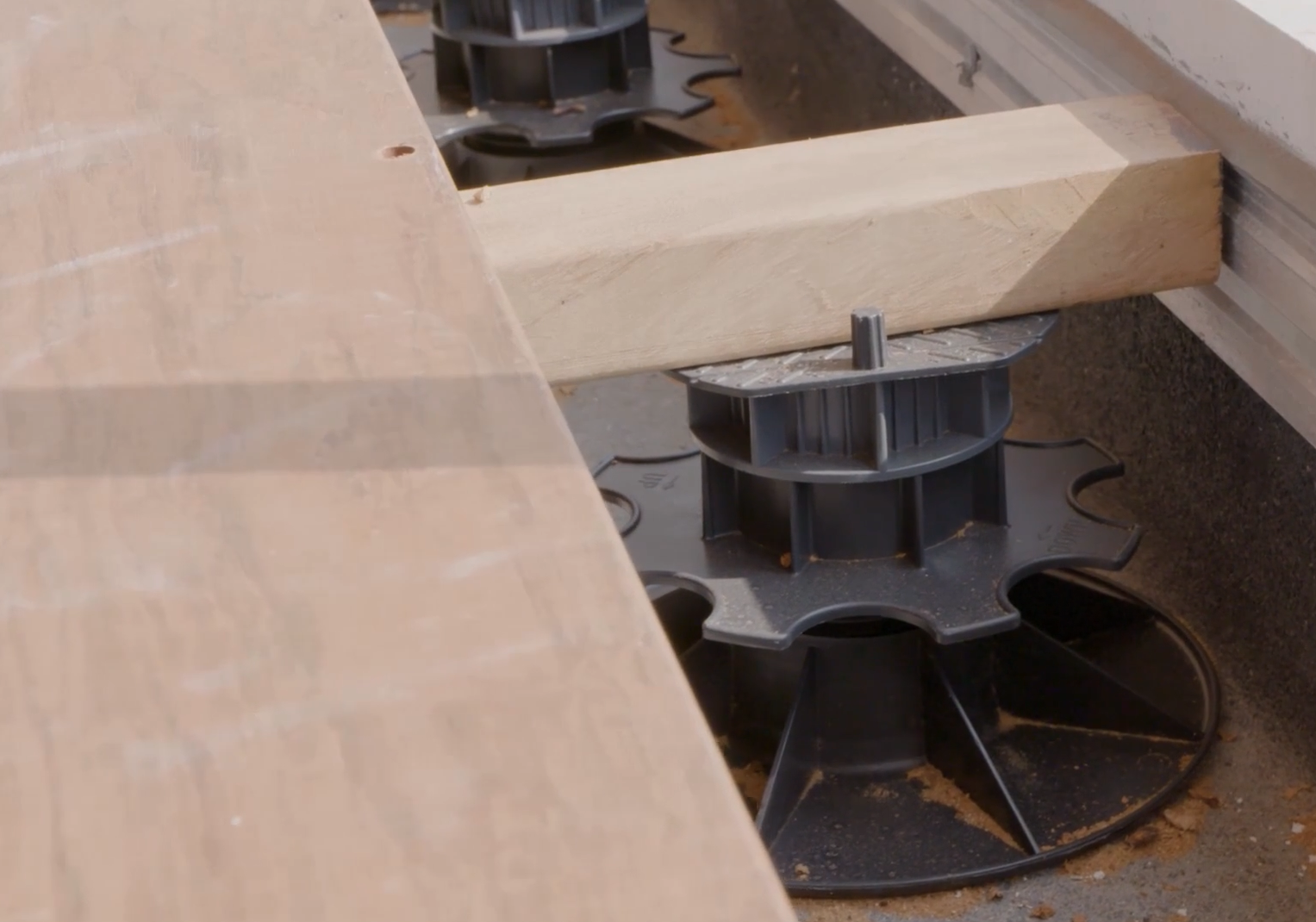 Opbouw Solidor houten terras